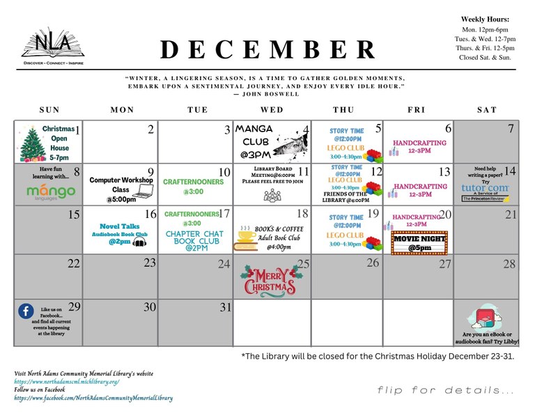 December Events