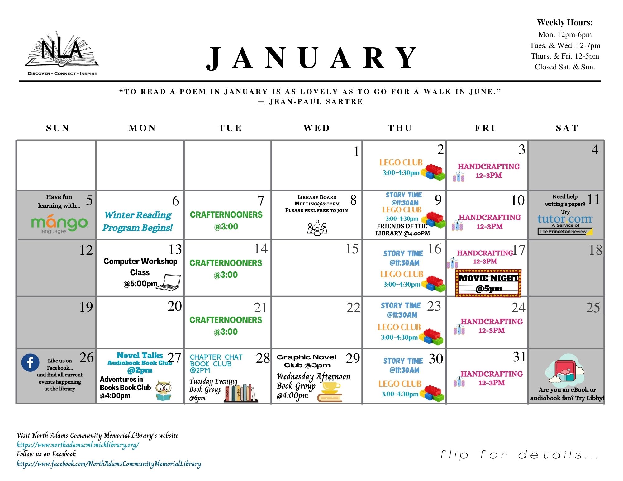 January Events