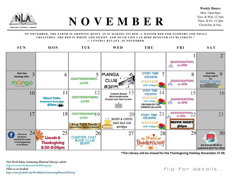 November Events