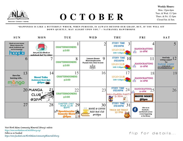 October Events