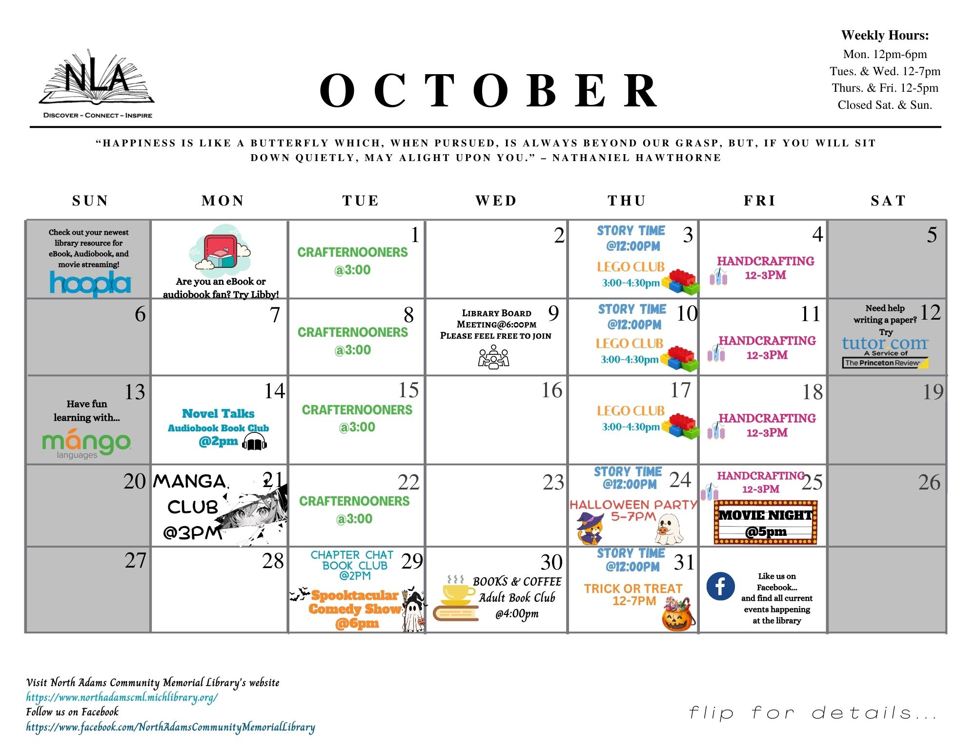 October Events